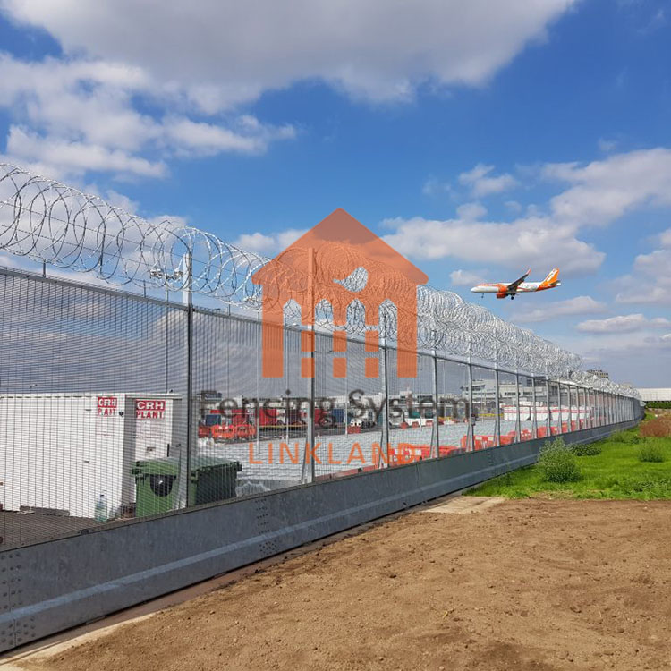 Chain link fence